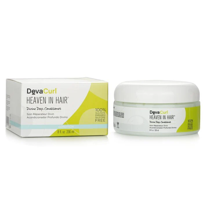 DevaCurl Heaven In Hair (Divine Deep Conditioner - For All Curl Types) 236ml/8oz - Image 2