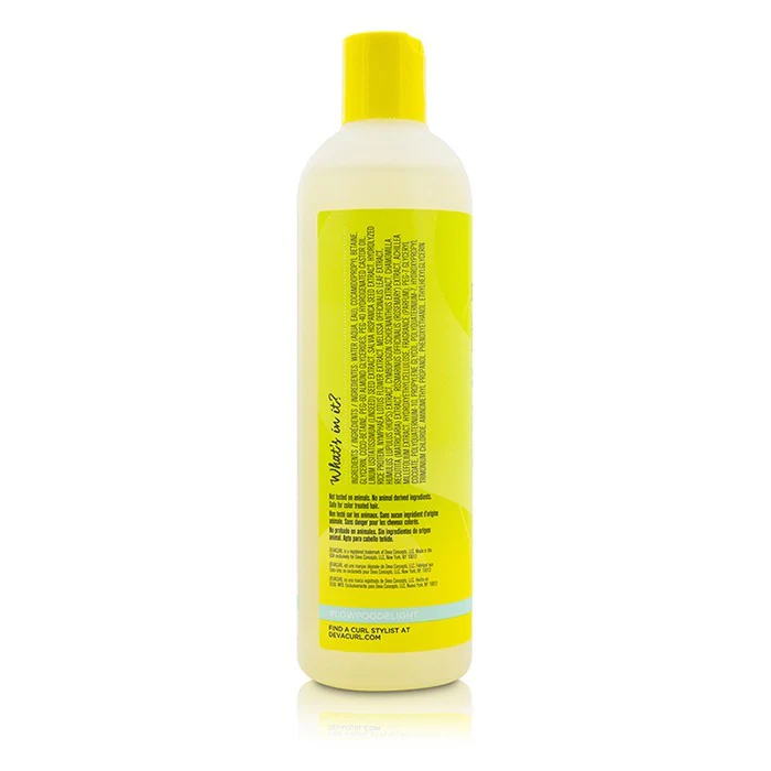 DevaCurl Low-Poo Delight (Weightless Waves Mild Lather Cleanser - For Wavy Hair) 355ml/12oz - Image 3