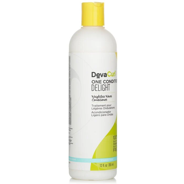 DevaCurl One Condition Delight (Weightless Waves Conditioner - For Wavy Hair) 355ml/12oz - Image 2