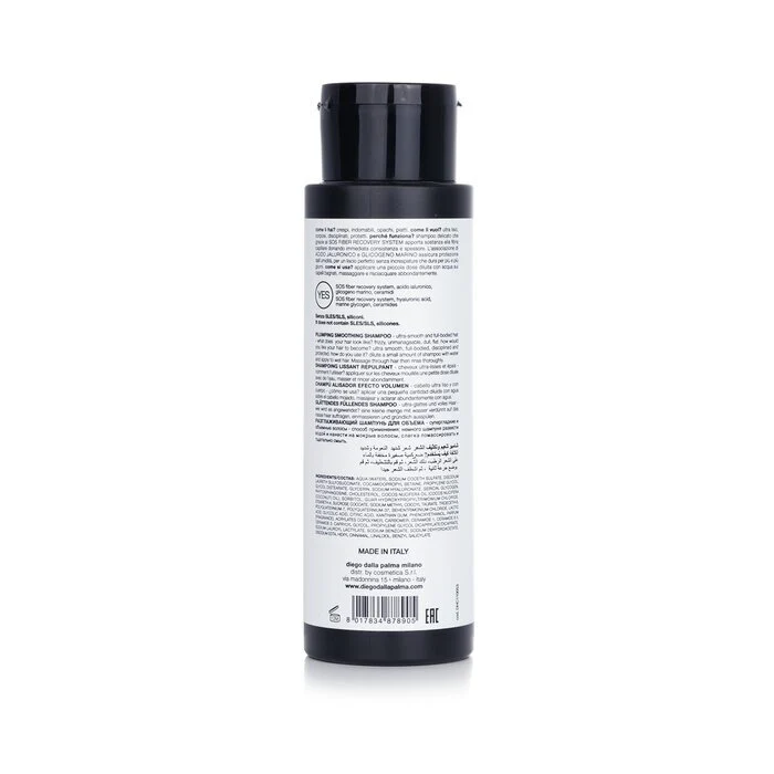 Diego Dalla Palma Milano Lisciospaghetto Plumping Smoothing Shampoo (For All Hair Types) 400ml/13.5oz - Image 3