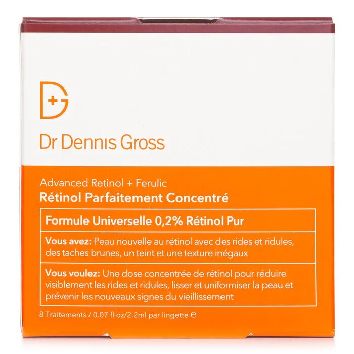 Dr Dennis Gross Advanced Retinol + Ferulic Perfectly Dosed Retinol Treatments 2.2ml x 8pads - Image 3