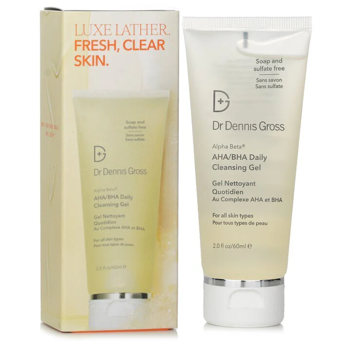 Dr Dennis Gross Alpha Beta AHA/BHA Daily Cleansing Gel 60ml - Image 2