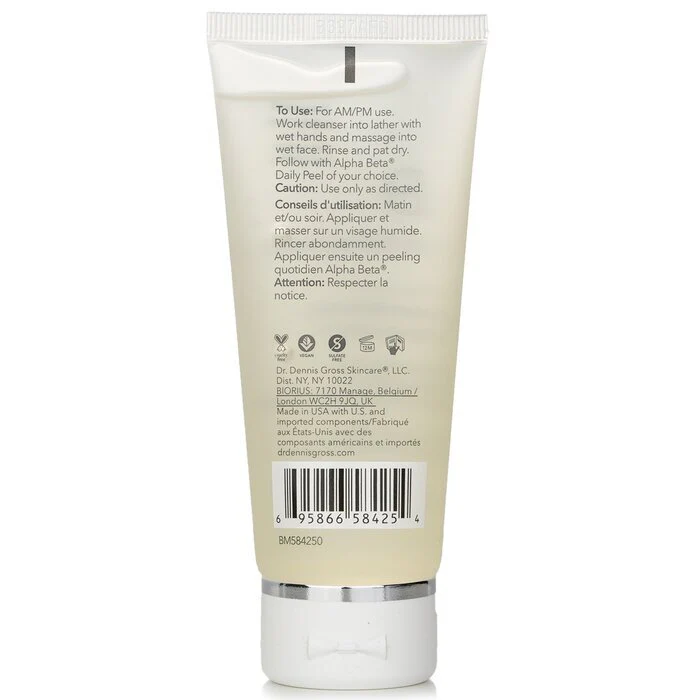 Dr Dennis Gross Alpha Beta AHA/BHA Daily Cleansing Gel 60ml - Image 3