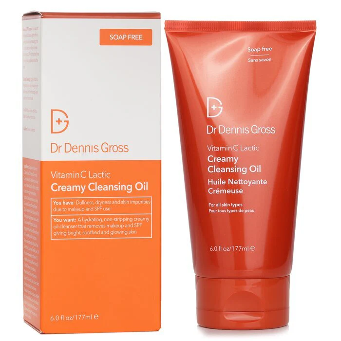 Dr Dennis Gross Vitamin C Lactic Creamy Cleansing Oil 177ml - Image 2