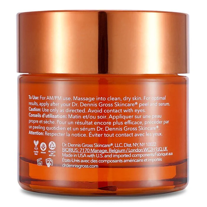 Dr Dennis Gross Vitamin C Lactic Dewy Deep Cream 60ml/2oz - Image 3