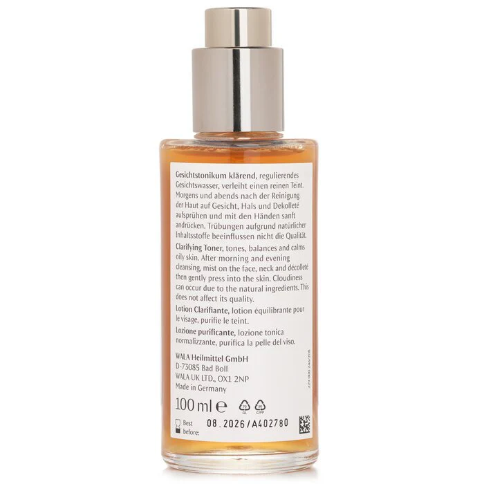Dr. Hauschka Clarifying Toner (For Oily, Blemished or Combination Skin) 100ml - Image 3