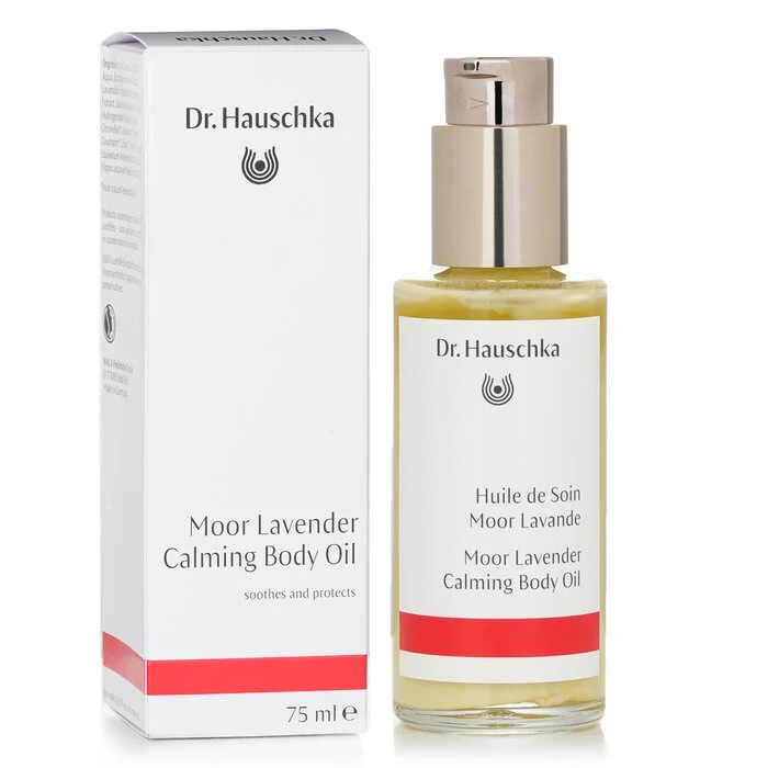Dr. Hauschka Moor Lavender Calming Body Oil - Soothes & Protects 75ml - Image 2