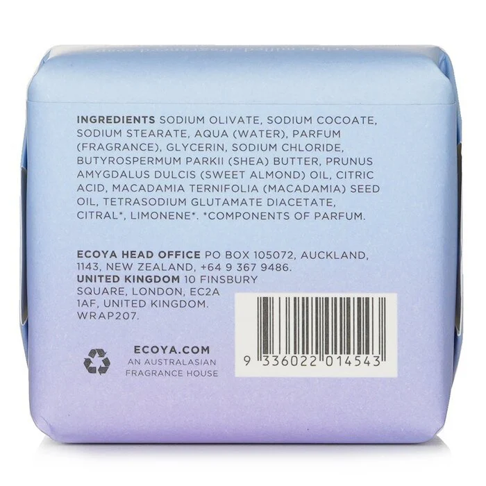 Ecoya Soap - Coconut & Elderflower 90g/3.2oz - Image 3