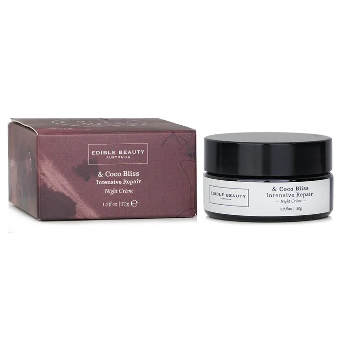 Edible Beauty & Coco Bliss Intensive Repair Night Creme 50g/1.7oz - Image 2