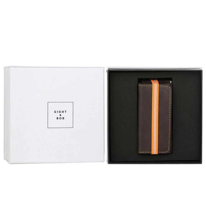 Eight & Bob Fragrance Leather Case - # Chocolate Brown (For 30ml) 1pc - Image 2