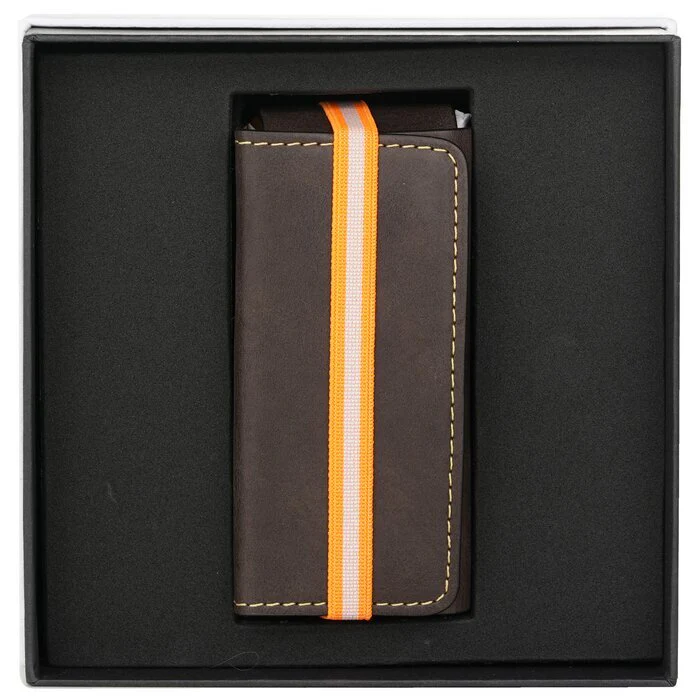 Eight & Bob Fragrance Leather Case - # Chocolate Brown (For 30ml) 1pc - Image 3