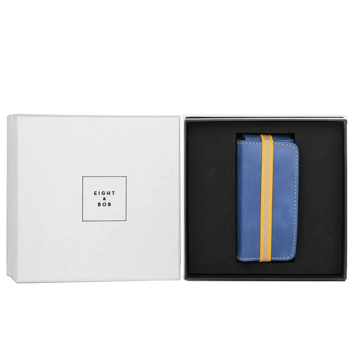 Eight & Bob Fragrance Leather Case - # Navy Blue 1pc - Image 2