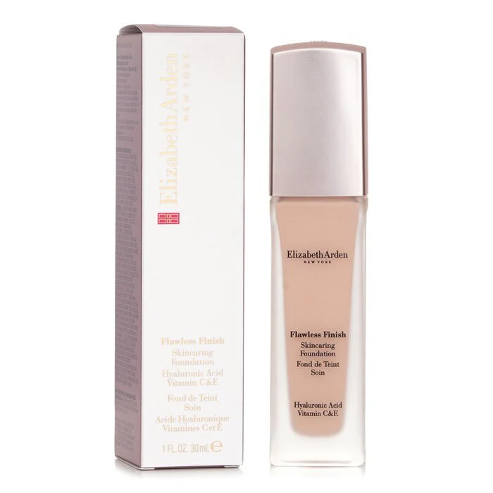 Elizabeth Arden Flawless Finish Skincaring Foundation - 140C 30ml - Image 2
