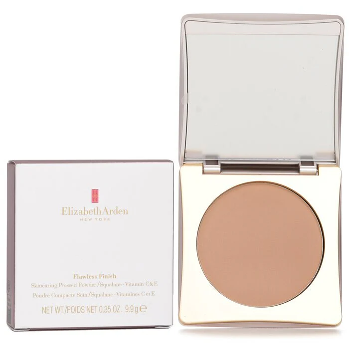 Elizabeth Arden Flawless Finish Skincaring Pressed Powder - Medium 9.9g - Image 2