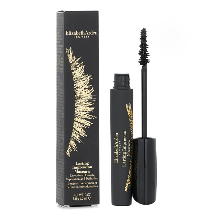 Elizabeth Arden Lasting Impression Mascara - 01 Lasting Black 8.5ml - Image 2