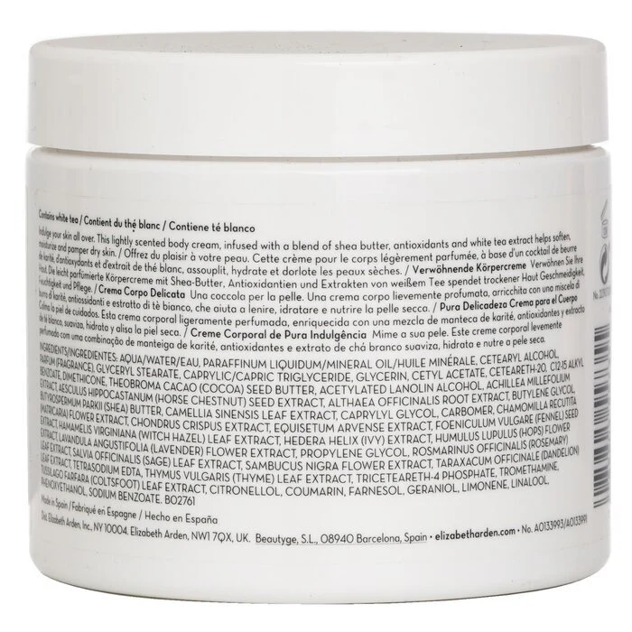 Elizabeth Arden White Tea Pure Indulgence Body Cream 400ml - Image 3