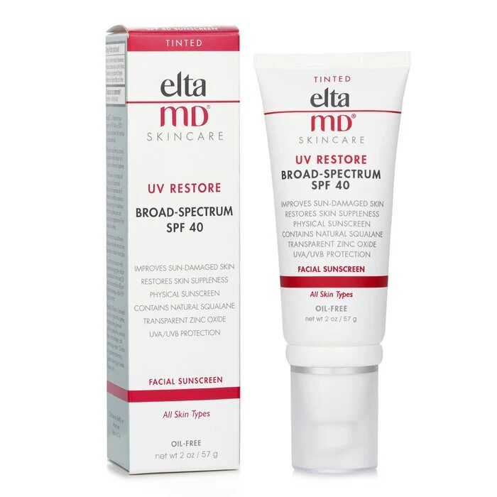 EltaMD UV Restore Physical Facial Sunscreen SPF 40 - Tinted 57g/2oz - Image 2