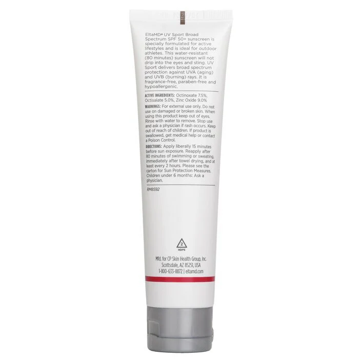 EltaMD UV Sport Water-Resistant Full-Body Sunscreen SPF 50(Random Packaging) 85g - Image 3