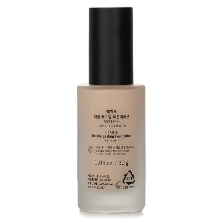 Etude House Double Lasting Foundation SPF 35 - 21N1 Neutral Beige 30g - Image 3
