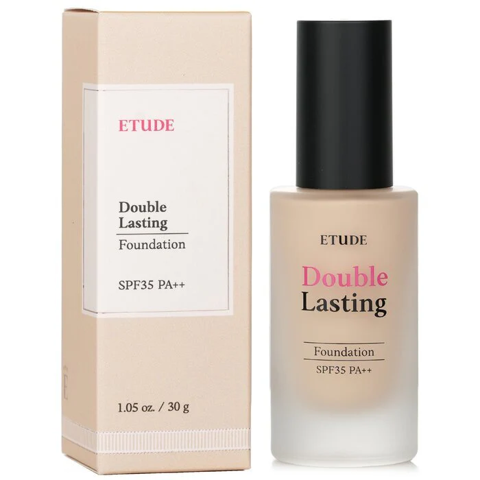 Etude House Double Lasting Foundation SPF 35 - #23W1 Honey Sand 30g/1.05oz - Image 2