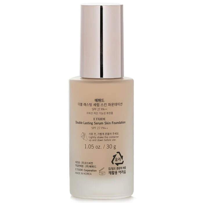 Etude House Double Lasting Serum Skin Foundation SPF 27 - 21N1 Neutral Beige 30g - Image 3