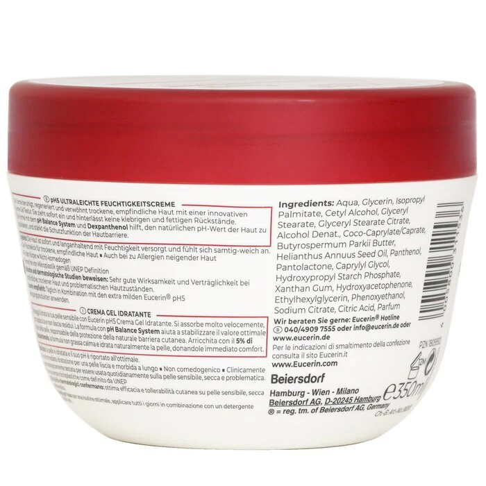 Eucerin pH5 Light Gel Body Cream 350ml - Image 3
