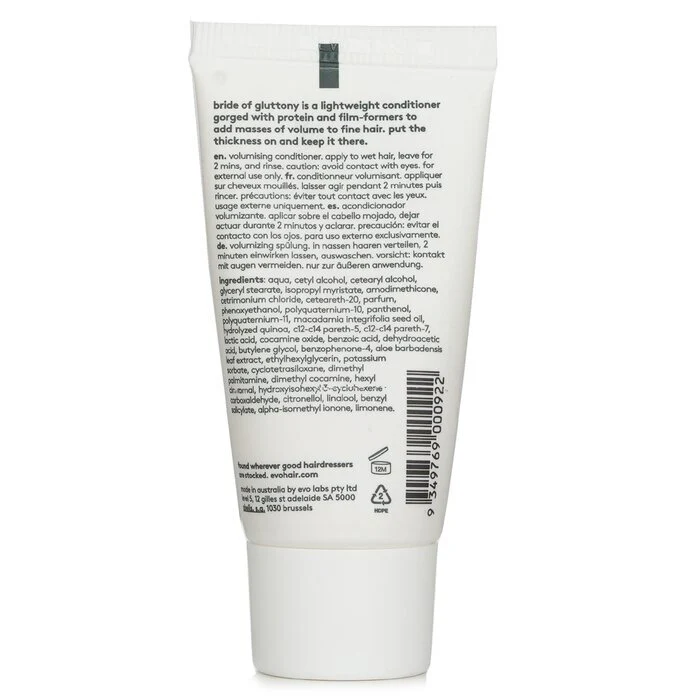 Evo Bride of Gluttony Volumising Conditioner 30ml/1.1oz - Image 3