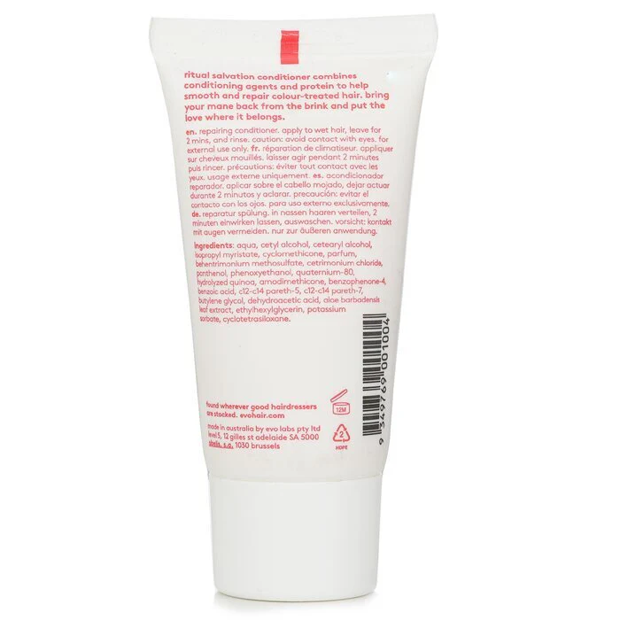 Evo Ritual Salvation Repairing Conditioner 30ml/1.1oz - Image 3
