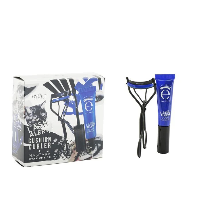 Eyeko Lash Alert Cushion Curler & Mascara Set: Curler + Mascara 4ml 2pcs - Image 2