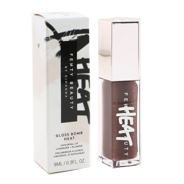 Fenty Beauty by Rihanna Gloss Bomb Heat Universal Lip Luminizer + Plumper - #04 Hot Chocolit Heat (Sheer Rich Brown) 9ml - Image 2