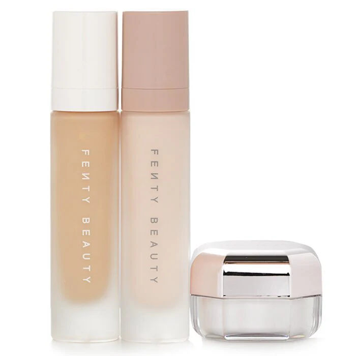 Fenty Beauty by Rihanna Pro Filt'R Soft Matte Complexion Kit: Foundation 32ml + Primer 32ml + Instant Retouch Setting Powder 7.8g - #190 3pcs - Image 2