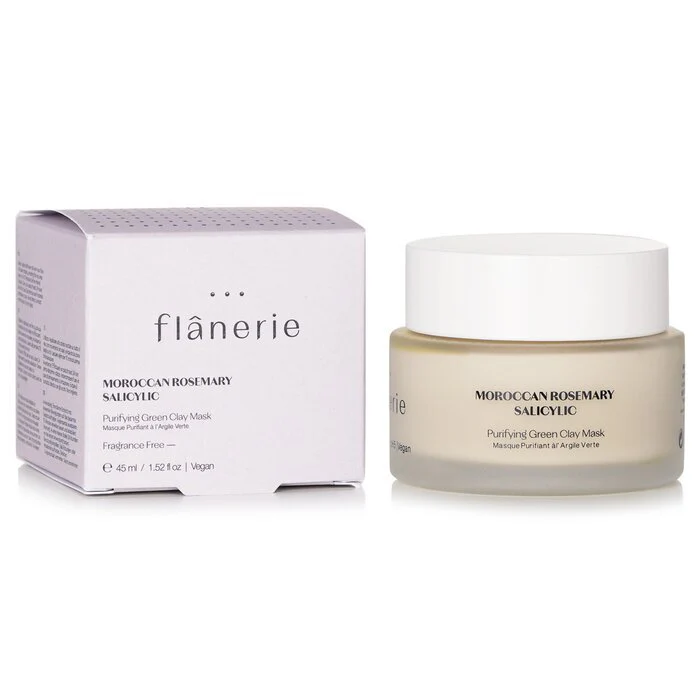 Flanerie Purifying Green Clay Mask 45ml/1.52oz - Image 2
