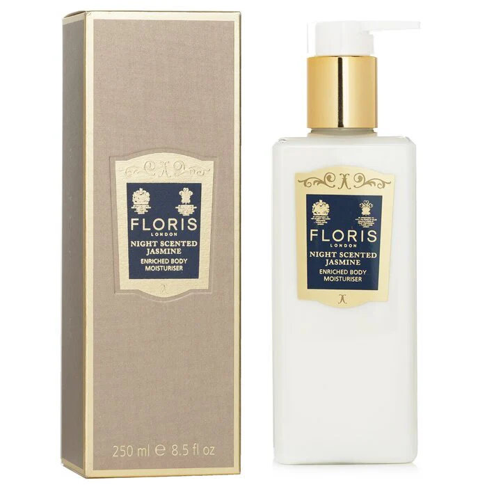 Floris Night Scented Jasmine Enriched Body Moisturiser 250ml/8.5oz - Image 2