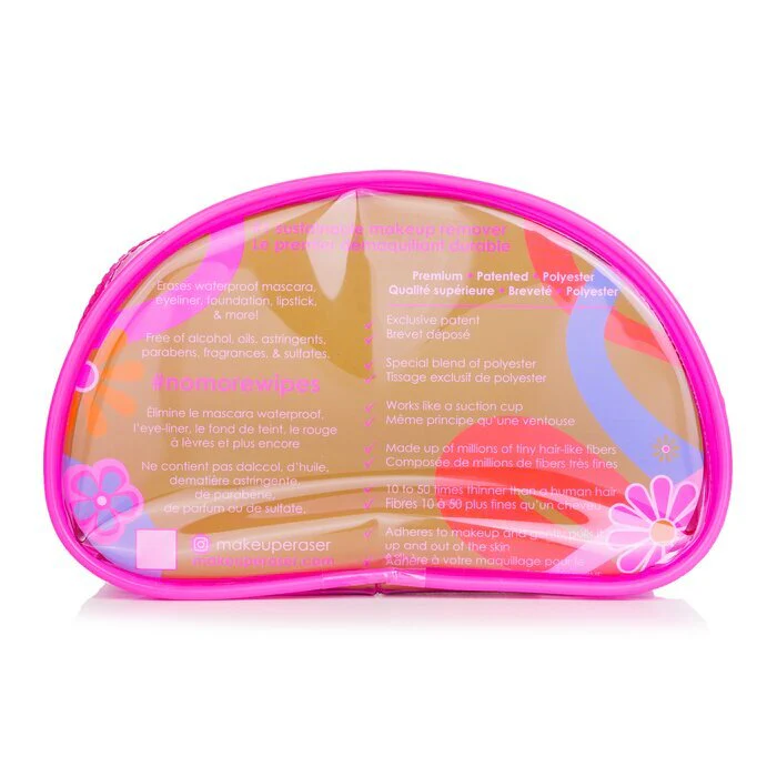 Flowerbomb Set (1x MakeUp Eraser Cloth + 1x Hair Claw Clip + 1x Bag) 2pcs+1bag - Image 3