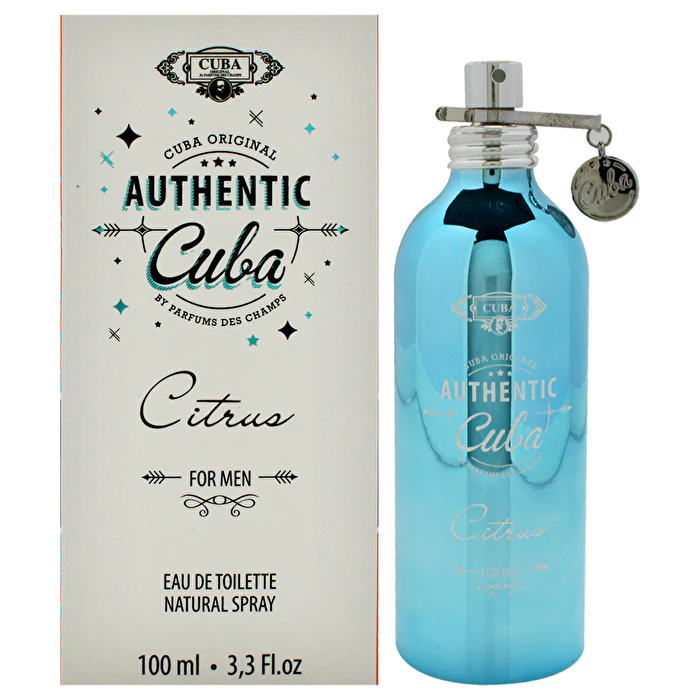 Fragluxe Cuba Authentic Citrus Eau De Toilette Spray 100ml/3.3oz