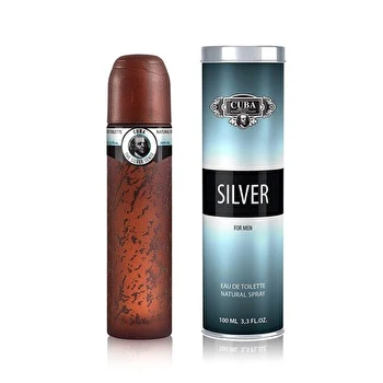 Fragluxe Cuba Silver Eau De Toilette Spray 100ml/3.3oz