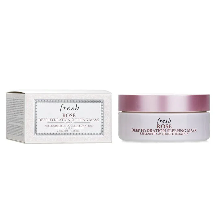 Fresh Rose Deep Hydration Sleeping Mask 2x35ml/1.18oz - Image 2