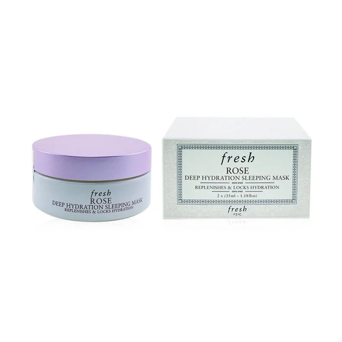 Fresh Rose Deep Hydration Sleeping Mask 2x35ml - Image 2