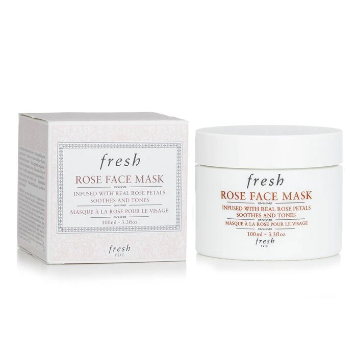 Fresh Rose Face Mask 100ml/3.5oz - Image 2