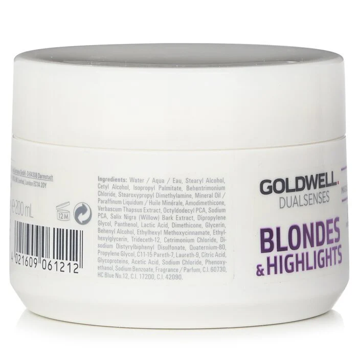 Goldwell Dual Senses Blondes & Highlights 60SEC Treatment (Luminosity For Blonde Hair) 200ml/6.8oz - Image 2