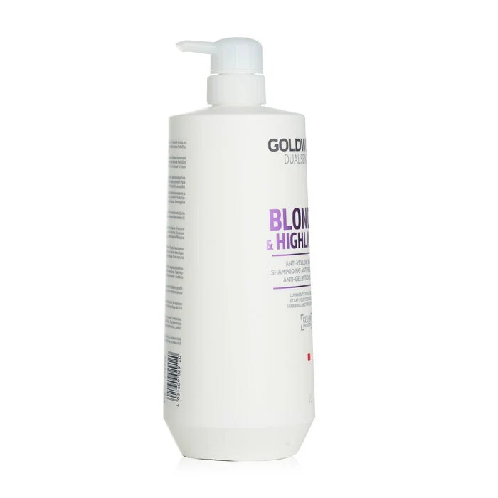 Goldwell Dual Senses Blondes & Highlights Anti-Yellow Shampoo (Luminosity For Blonde Hair) 1000ml/33.8oz - Image 2