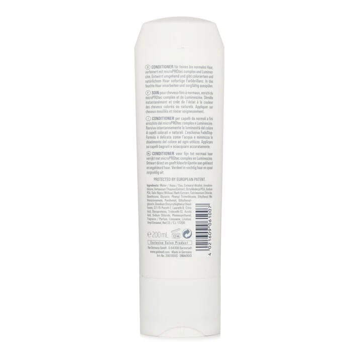 Goldwell Dual Senses Color Brilliance Conditioner (Luminosity For Fine to Normal Hair) 200ml/6.7oz - Image 3