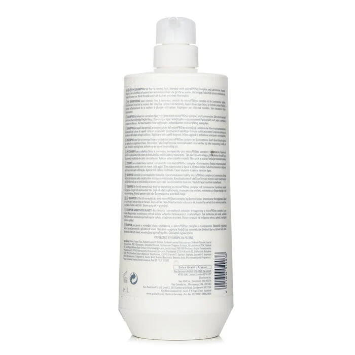 Goldwell Dual Senses Color Brilliance Shampoo (Luminosity For Fine to Normal Hair) 1000ml/33.8oz - Image 3