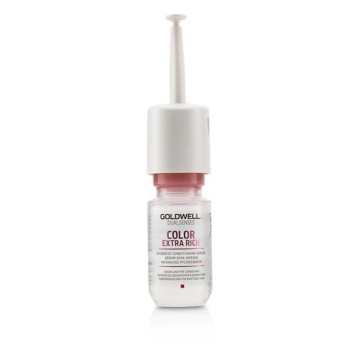 Goldwell Dual Senses Color Extra Rich Intensive Conditioning Serum (Color Lock For Coarse Hair) 12x18ml - Image 3