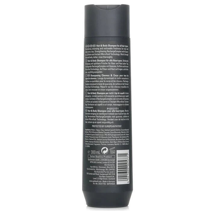 Goldwell Dual Senses Men Hair & Body Shampoo (For All Hair Types) 300ml/10.1oz - Image 3