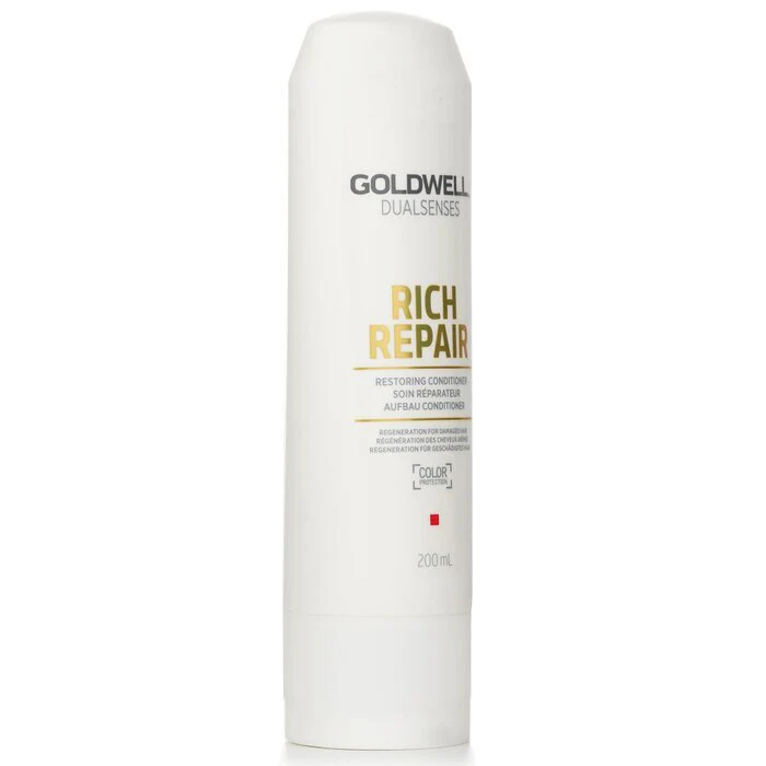 Goldwell Dual Senses Rich Repair Restoring Conditioner (Regeneration For Damaged Hair) 200ml/6.7oz - Image 2