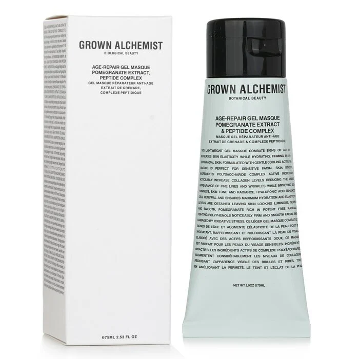 Grown Alchemist Age-Repair Gel Masque - Pomegranate Extract & Peptide Complex 75ml/2.53oz - Image 2