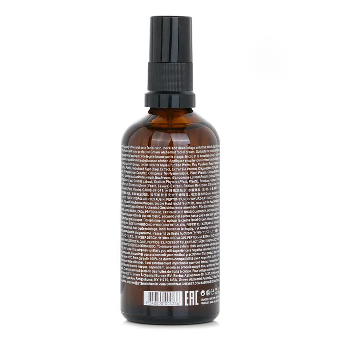 Grown Alchemist Detox Toner - Hydrolyzed Algin, Peptide-33 & Rhodiola Rosea Extract 100ml/3.38oz - Image 3