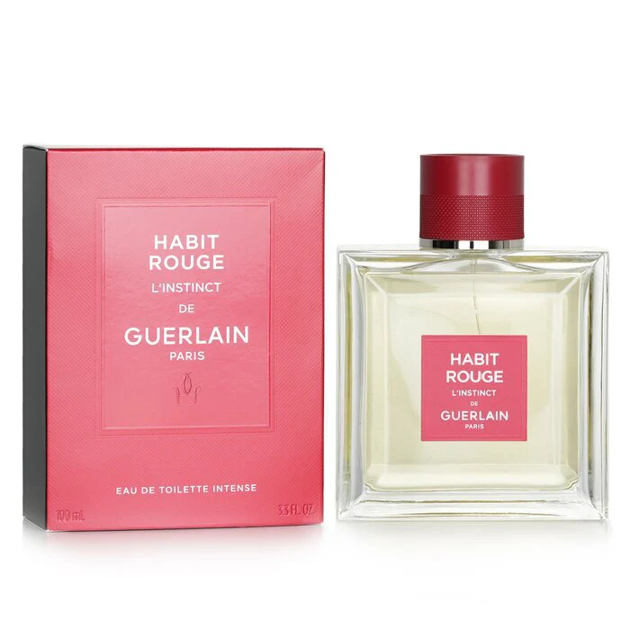 Guerlain Habit Rouge L'Instinct Eau De Toilette Intense Spray 100ml - Image 2