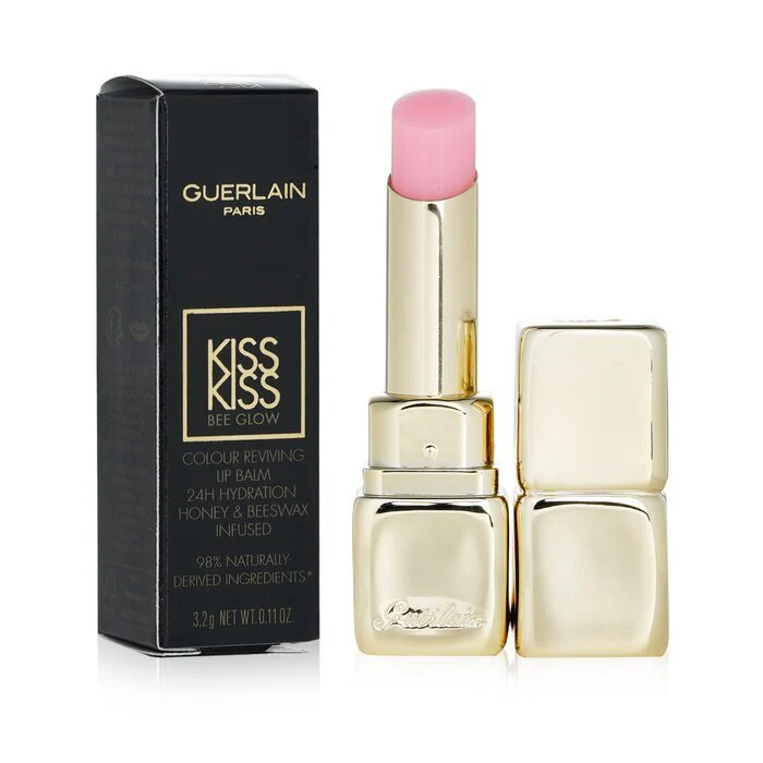 Guerlain KissKiss Bee Glow Lip Balm - # 258 Rose Glow 3.2g/0.11oz - Image 2